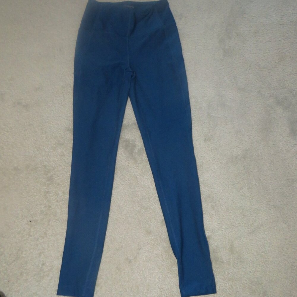 Mondetta Performance Luxury XS Teal Leggings - Recycled Fabric - Q1024-01